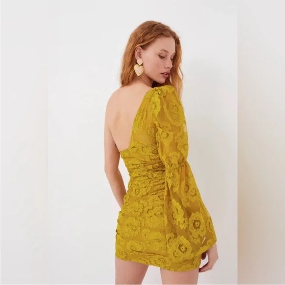 NWT For Love and Lemons Tiana Mini Dress - Picture 4 of 15